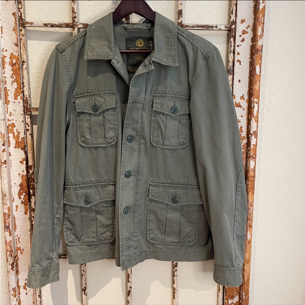Lucky Brand Army Green Jacket